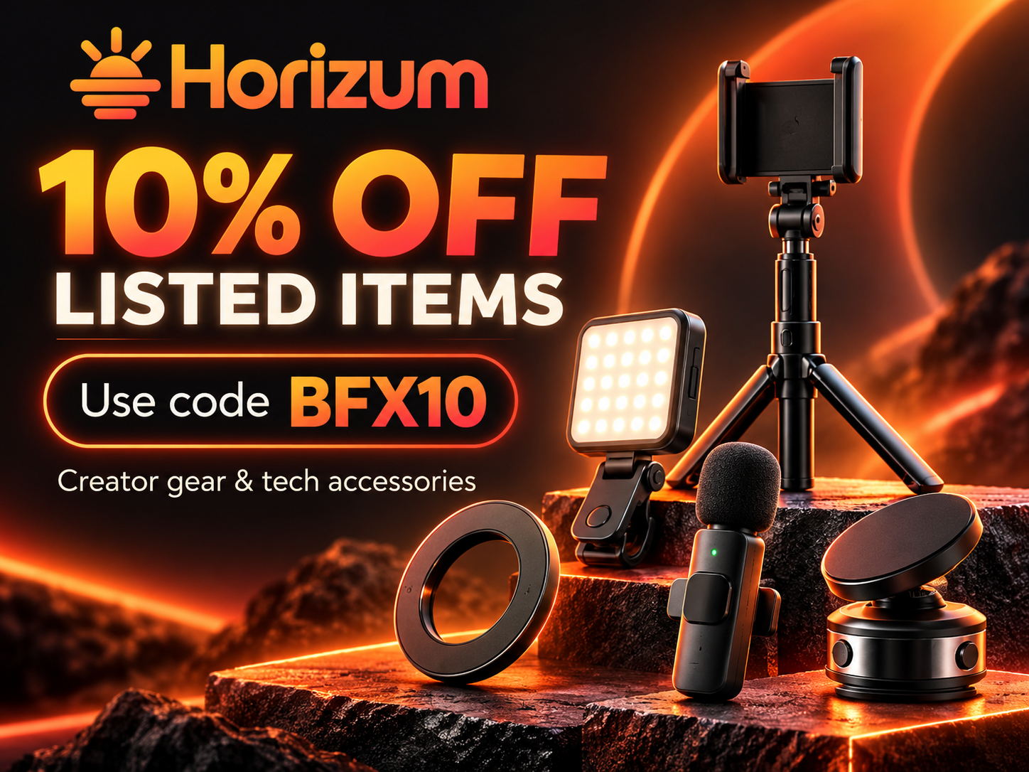 10% Off Listed Items